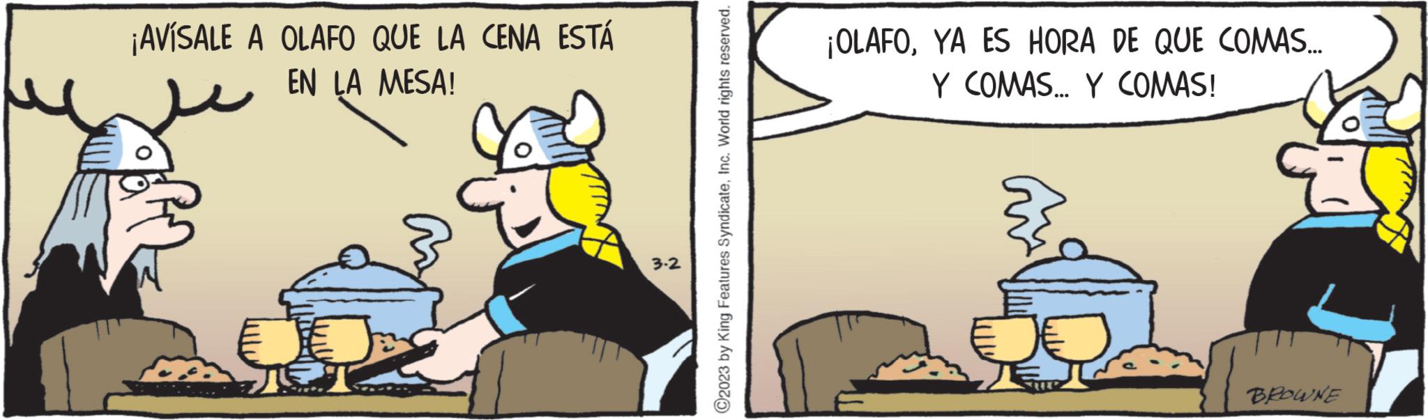 Hagar The Horrible (Spanish) - 2023-03-23