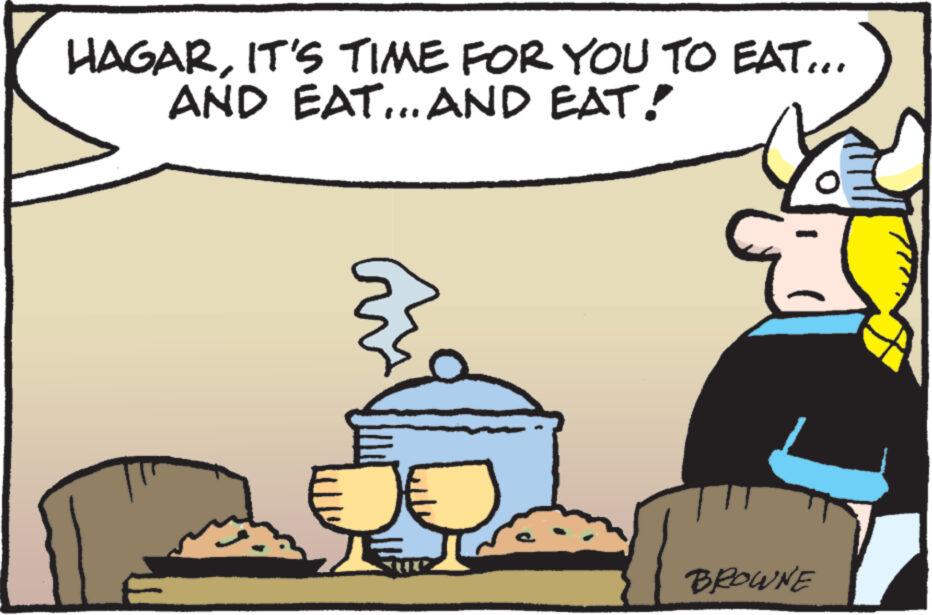 Art OCR: HAGARIT'S TIME FOR YOU TO EAT... AND EAT... AND EAT! € que BROWNE HAGARIT'S TIME FOR YOU TO EAT ... AND EAT ... AND EAT ! € que BROWNE