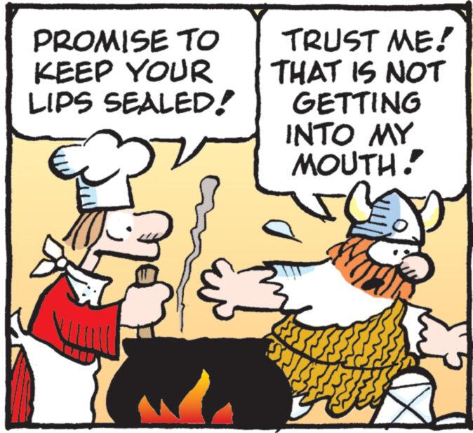 Sharing OCR: PROMISE TO KEEP YOUR LIPS SEALED! TRUST ME! THAT IS NOT GETTING INTO MY MOUTH!" PROMISE TO KEEP YOUR LIPS SEALED ! TRUST ME ! THAT IS NOT GETTING INTO MY MOUTH ! "