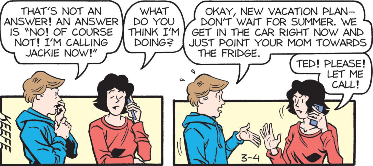 Gesture OCR: THAT'S NOT AN ANSWER! AN ANSWER IS "NO! OF COURSE NOT! I'M CALLING JACKIE NOW!" KEEFE WHAT DO YOU THINK I'M DOING? OKAYNEW VACATION PLAN- DON'T WAIT FOR SUMMER. WE GET IN THE CAR RIGHT NOW AND JUST POINT YOUR MOM TOWARDS THE FRIDGE. 3-4 TED! PLEASE! LET ME CALL! THAT'S NOT AN ANSWER ! AN ANSWER IS " NO ! OF COURSE NOT ! I'M CALLING JACKIE NOW ! " KEEFE WHAT DO YOU THINK I'M DOING ? OKAYNEW VACATION PLAN DON'T WAIT FOR SUMMER . WE GET IN THE CAR RIGHT NOW AND JUST POINT YOUR MOM TOWARDS THE FRIDGE . 3-4 TED ! PLEASE ! LET ME CALL !