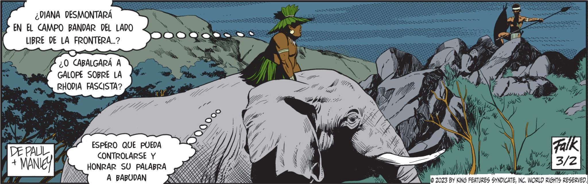 Fiction OCR: ¿DIANA DESMONTARÁ EN EL CAMPO BANDAR DEL LADO LIBRE DE LA FRONTERA...? DE PAUL +MANLEY 20 CABALGARÁ A GALOPE SOBRE LA RHODIA FASCISTA? ESPERO QUE PUEDA CONTROLARSE Y HONRAR SU PALABRA A BABUDAN 00000 ))) turl Falk 3/2 M W 2023 BY KING FEATURES SYNDICATEINC. WORLD RIGHTS RESERVED. ¿ DIANA DESMONTARÁ EN EL CAMPO BANDAR DEL LADO LIBRE DE LA FRONTERA ... ? DE PAUL + MANLEY 20 CABALGARÁ A GALOPE SOBRE LA RHODIA FASCISTA ? ESPERO QUE PUEDA CONTROLARSE Y HONRAR SU PALABRA A BABUDAN 00000 ) ) ) turl Falk 3/2 M W 2023 BY KING FEATURES SYNDICATEINC . WORLD RIGHTS RESERVED .