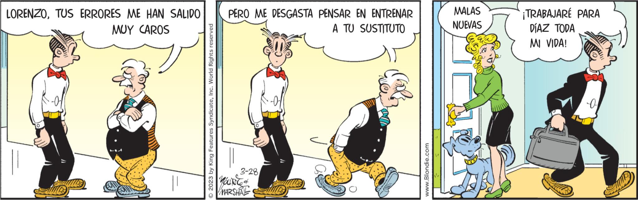 Art OCR: LORENZOTUS ERRORES ME HAN SALIDO MUY CAROS PERO ME DESGASTA PENSAR EN ENTRENAR A TU SUSTITUTO 3-28 YOUNG & MARSHAL MALAS NUEVAS ¡TRABAJARÉ PARA DÍAZ TODA MI VIDA! ? LORENZOTUS ERRORES ME HAN SALIDO MUY CAROS PERO ME DESGASTA PENSAR EN ENTRENAR A TU SUSTITUTO 3-28 YOUNG & MARSHAL MALAS NUEVAS ¡ TRABAJARÉ PARA DÍAZ TODA MI VIDA ! ?