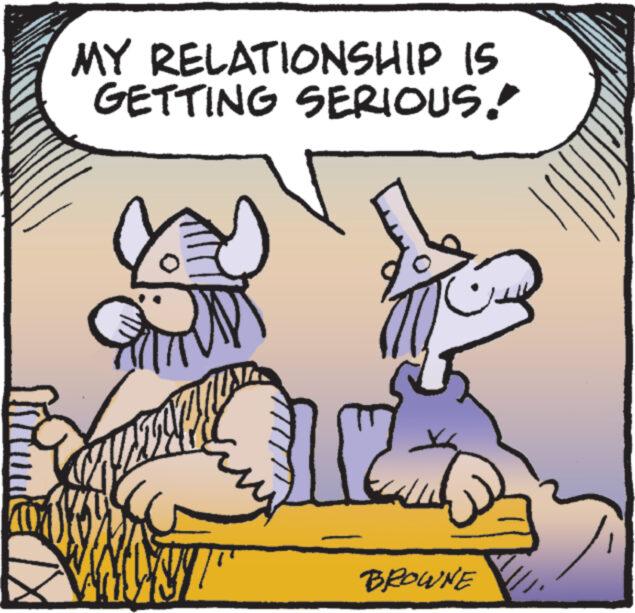 Art OCR: MY RELATIONSHIP IS GETTING SERIOUS. 3 BROWNE www. MY RELATIONSHIP IS GETTING SERIOUS . 3 BROWNE www .