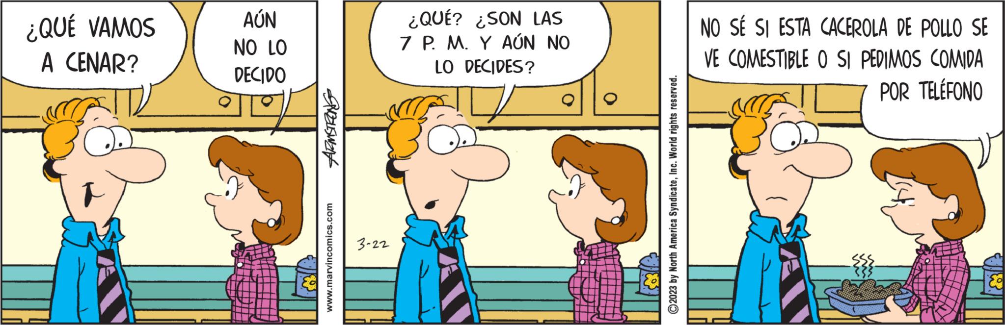 People OCR: ¿QUÉ VAMOS A CENAR? AÚN NO LO DECIDO ¿QUÉ? SON LAS 7 P. M. Y AÚN NO LO DECIDES? NO SÉ SI ESTA CACEROLA DE POLLO SE VE COMESTIBLE O SI PEDIMOS COMIDA POR TELÉFONO MOTOR 3-22 ¿ QUÉ VAMOS A CENAR ? AÚN NO LO DECIDO ¿ QUÉ ? SON LAS 7 P. M. Y AÚN NO LO DECIDES ? NO SÉ SI ESTA CACEROLA DE POLLO SE VE COMESTIBLE O SI PEDIMOS COMIDA POR TELÉFONO MOTOR 3-22