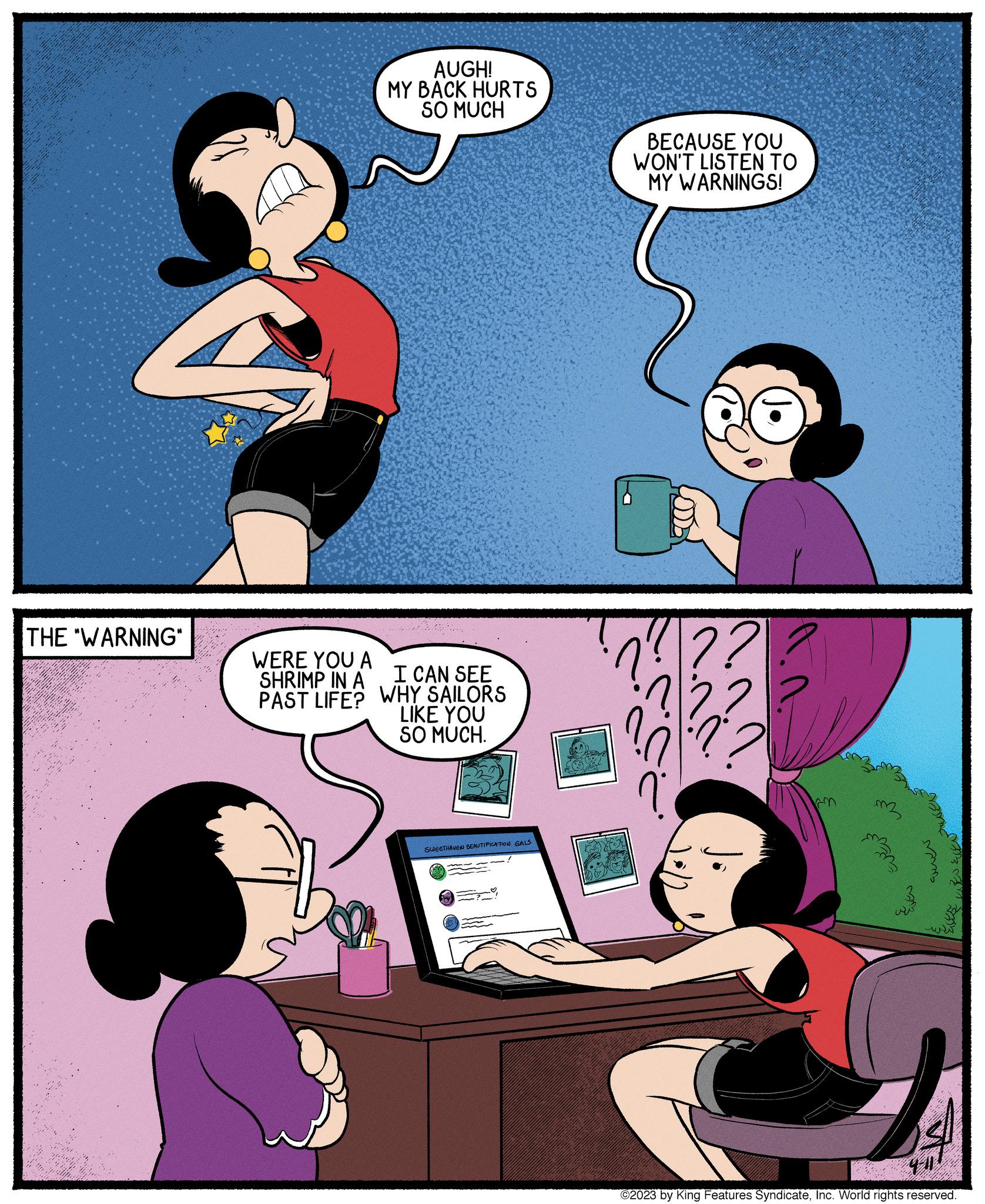 Olive & Popeye - 2023-04-11