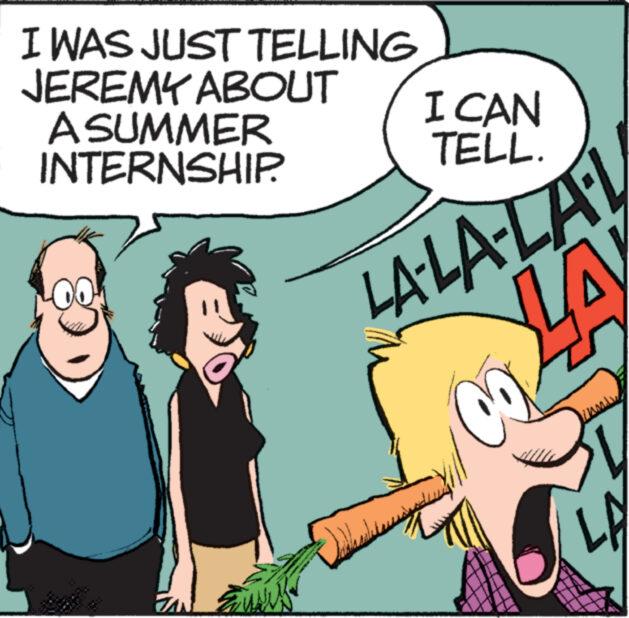 Interaction OCR: I WAS JUST TELLING JEREMY ABOUT ASUMMER INTERNSHIP www ? I CAN TELL. LA-LA-LA-L LA www ****** wwwww I WAS JUST TELLING JEREMY ABOUT ASUMMER INTERNSHIP www ? I CAN TELL . LA - LA - LA - L LA www ****** wwwww