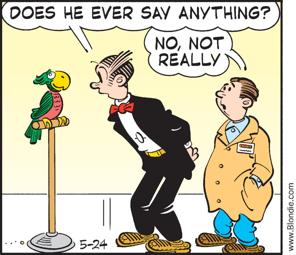 Font OCR: DOES HE EVER SAY ANYTHING? NONOT REALLY 333 31 5-24 a www.Blondie.com DOES HE EVER SAY ANYTHING ? NONOT REALLY 333 31 5-24 a www.Blondie.com