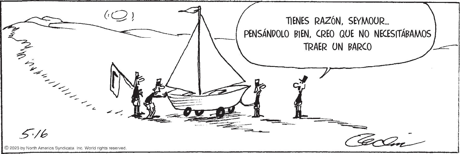 Boat OCR: n nyurl. 5.16 (0) 2023 by North America Syndicate. Inc. World rights reserved. TIENES RAZÓNSEYMOUR... PENSÁNDOLO BIENCREO QUE NO NECESITÁBAMOS TRAER UN BARCO Cacon n nyurl . 5.16 ( 0 ) 2023 by North America Syndicate . Inc. World rights reserved . TIENES RAZÓNSEYMOUR ... PENSÁNDOLO BIENCREO QUE NO NECESITÁBAMOS TRAER UN BARCO Cacon