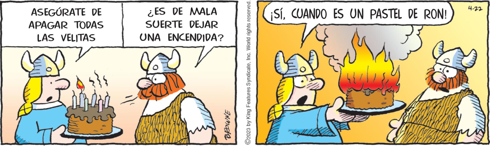 Internet meme OCR: ASEGÚRATE DE APAGAR TODAS LAS VELITAS IBAN 43 ¿ES DE MALA SUERTE DEJAR UNA ENCENDIDA? AMORE ?2023 by King Features SyndicateInc. World rights reserved. ¡SíCUANDO ES UN PASTEL DE RON! V P ulus 4-22 ASEGÚRATE DE APAGAR TODAS LAS VELITAS IBAN 43 ¿ ES DE MALA SUERTE DEJAR UNA ENCENDIDA ? AMORE ?2023 by King Features SyndicateInc. World rights reserved . ¡ SíCUANDO ES UN PASTEL DE RON ! V P ulus 4-22