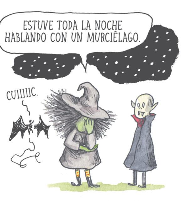 Mammal OCR: ESTUVE TODA LA NOCHE HABLANDO CON UN MURCIÉLAGO. CUIIIIIC. wwww M 0.0 W ESTUVE TODA LA NOCHE HABLANDO CON UN MURCIÉLAGO . CUIIIIIC . wwww M 0.0 W