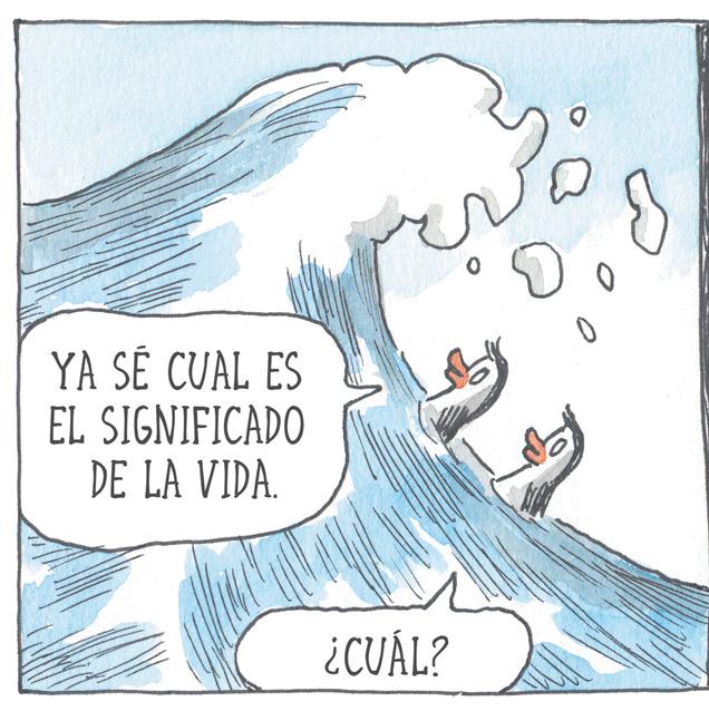 Illustration OCR: YA SE CUAL ES EL SIGNIFICADO DE LA VIDA. ¿CUAL? 0 J wwwwww YA SE CUAL ES EL SIGNIFICADO DE LA VIDA . ¿ CUAL ? 0 J wwwwww