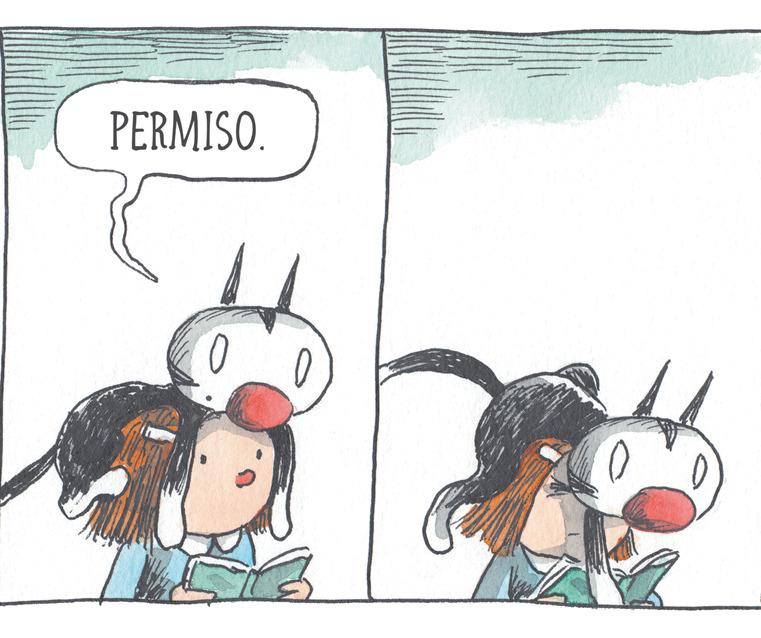 Fictional character OCR: PERMISO. 0 www 0 PERMISO . 0 www 0