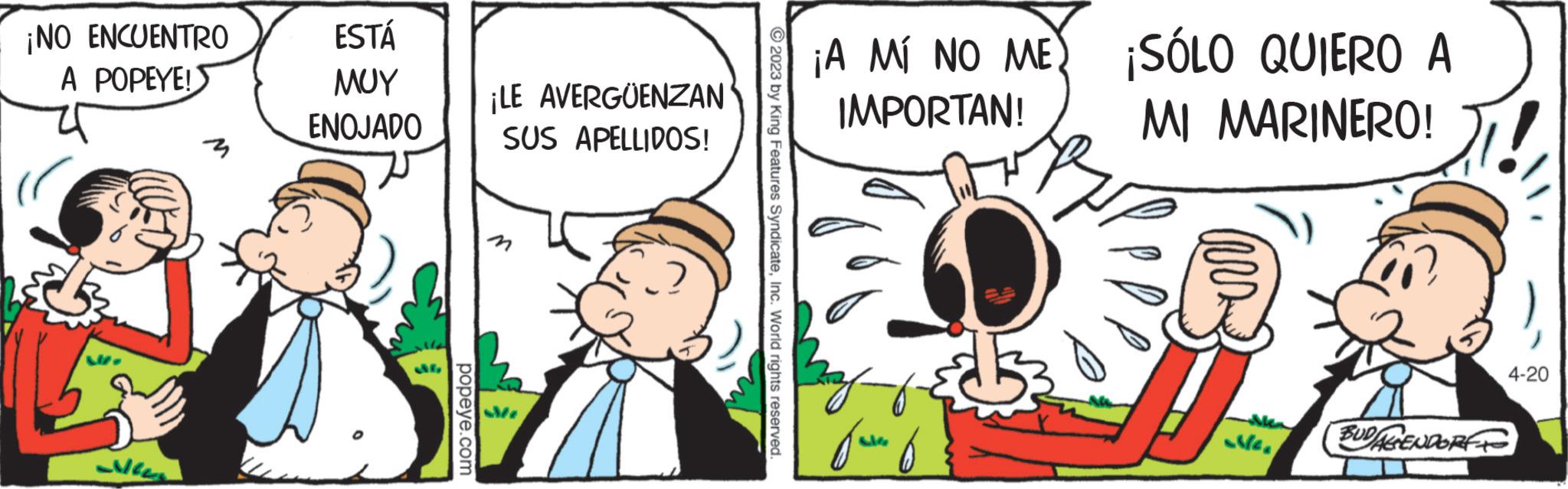 Font OCR: ¡NO ENCUENTRO A POPEYE! M. lle ESTÁ ??? ENOJADO popeye.com ¡LE AVERGÜENZAN SUS APELLIDOS! ? ?2023 by King Features SyndicateInc. World rights reserved. ¡A MÍ NO ME IMPORTAN! ay Jaures f ¡SÓLO QUIERO A MI MARINERO! allen BUDALENDORF 4-20 ¡ NO ENCUENTRO A POPEYE ! M. lle ESTÁ ??? ENOJADO popeye.com ¡ LE AVERGÜENZAN SUS APELLIDOS ! ? ?2023 by King Features SyndicateInc. World rights reserved . ¡ A MÍ NO ME IMPORTAN ! ay Jaures f ¡ SÓLO QUIERO A MI MARINERO ! allen BUDALENDORF 4-20