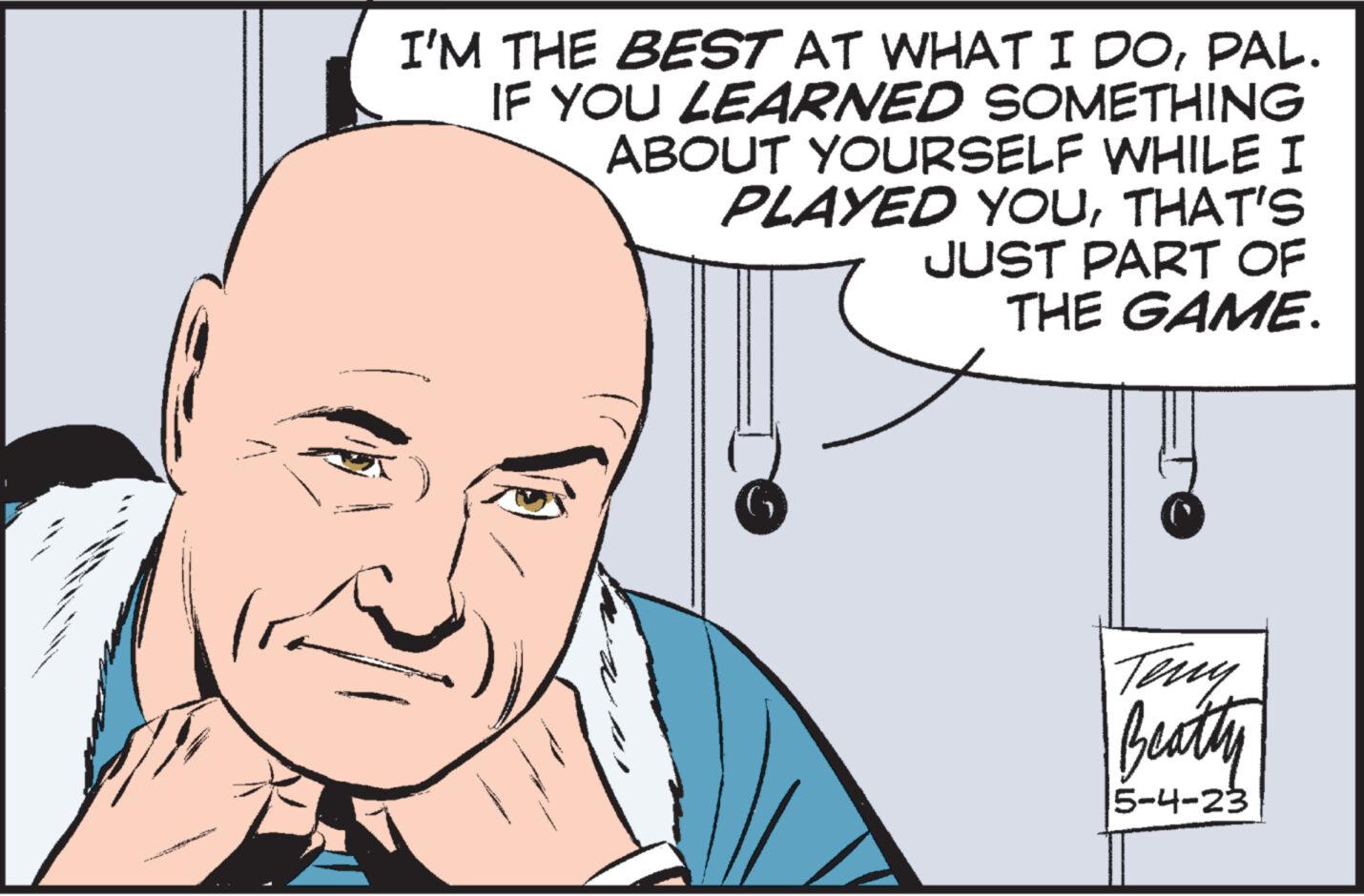 Cartoon OCR: wonderc 24 Ira I'M THE BEST AT WHAT I DOPAL. IF YOU LEARNED SOMETHING ABOUT YOURSELF WHILE I PLAYED YOUTHAT'S JUST PART OF THE GAME. Beatty 5-4-23 wonderc 24 Ira I'M THE BEST AT WHAT I DOPAL . IF YOU LEARNED SOMETHING ABOUT YOURSELF WHILE I PLAYED YOUTHAT'S JUST PART OF THE GAME . Beatty 5-4-23