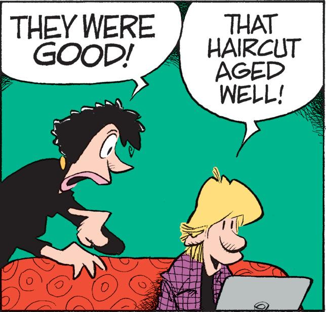 Sharing OCR: THEY WERE GOOD! www THAT HAIRCUT AGED WELL! www THEY WERE GOOD ! www THAT HAIRCUT AGED WELL ! www