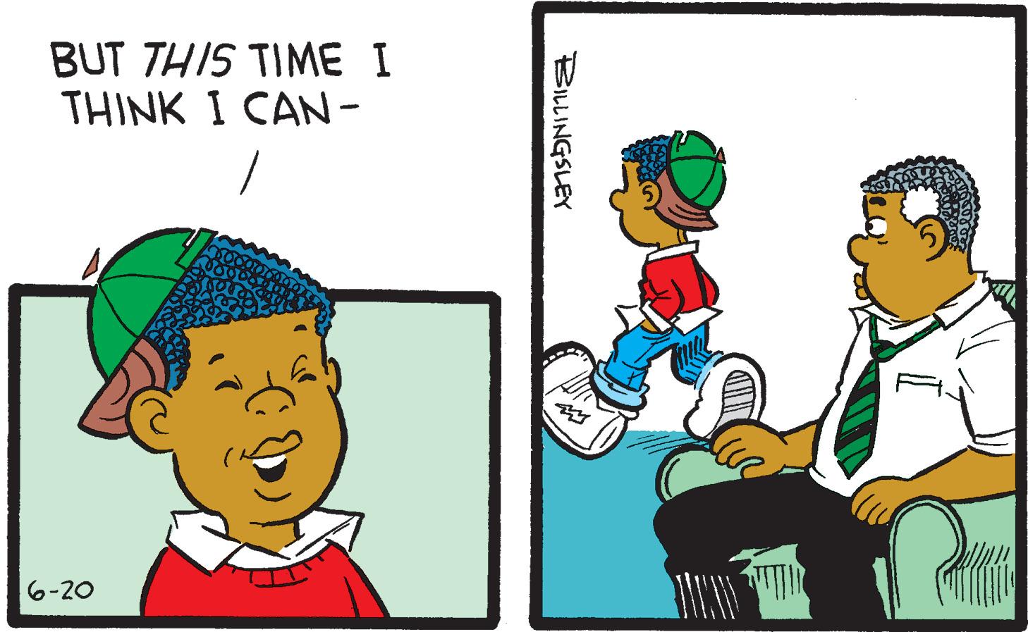 Art OCR: BUT THIS TIME I THINK I CAN- 6-20 BILLINGSLEY C BUT THIS TIME I THINK I CAN 6-20 BILLINGSLEY C
