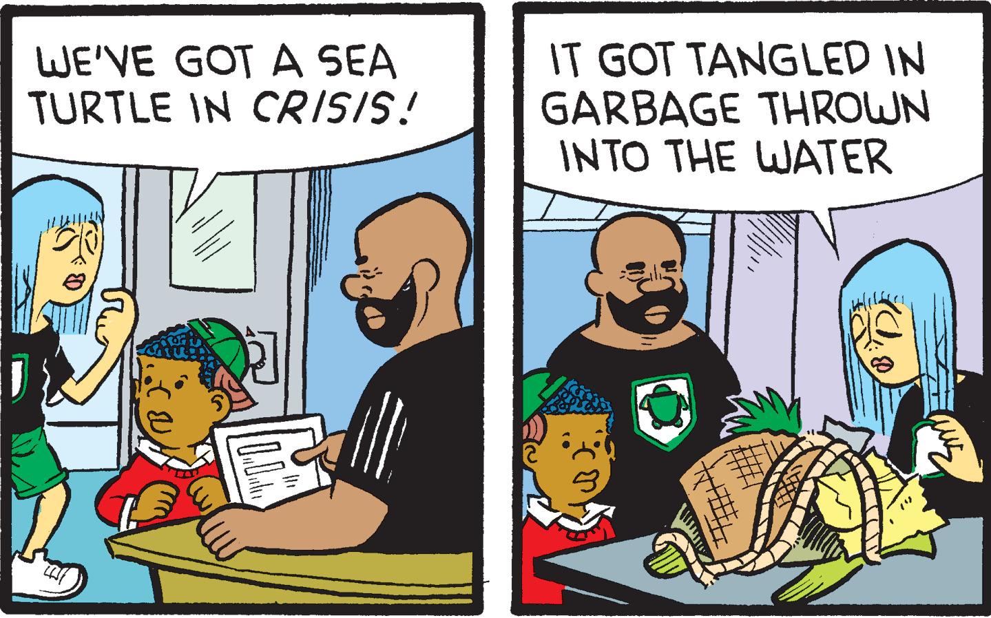Conversation OCR: WE'VE GOT A SEA TURTLE IN CRISIS! CASI P IT GOT TANGLED IN GARBAGE THROWN INTO THE WATER w Ngân Hàn TN ÐÁN Ð WE'VE GOT A SEA TURTLE IN CRISIS ! CASI P IT GOT TANGLED IN GARBAGE THROWN INTO THE WATER w Ngân Hàn TN ÐÁN Ð