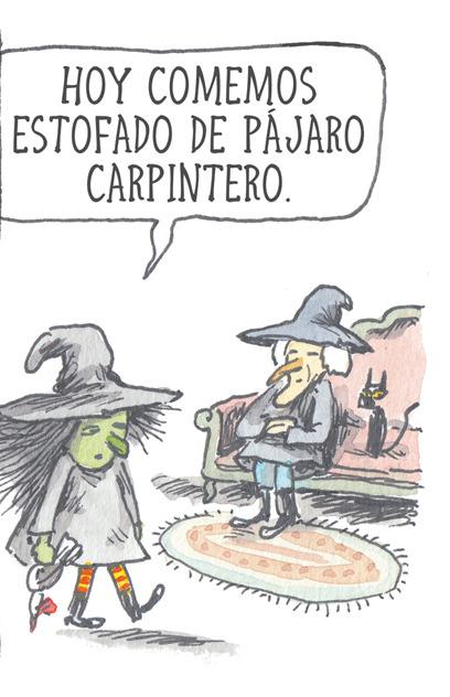 Recreation OCR: HOY COMEMOS ESTOFADO DE PÁJARO CARPINTERO. IL ST Fa HOY COMEMOS ESTOFADO DE PÁJARO CARPINTERO . IL ST Fa