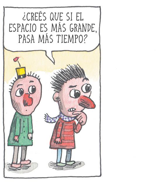 Humour OCR: ¿CREES QUE SI EL ESPACIO ES MÁS GRANDE. PASA MÁS TIEMPO? o qu ¿ CREES QUE SI EL ESPACIO ES MÁS GRANDE . PASA MÁS TIEMPO ? o qu