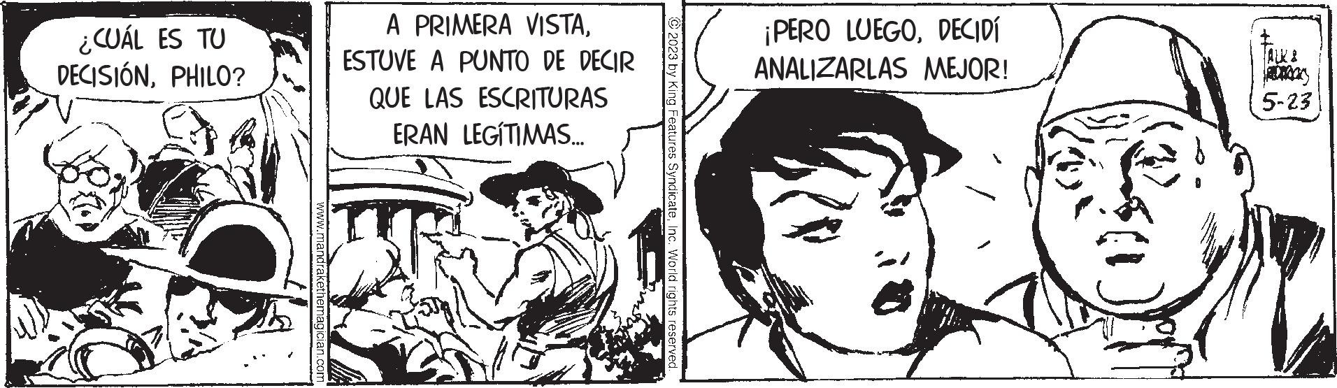 Mandrake The Magician (Spanish) - 2023-06-06