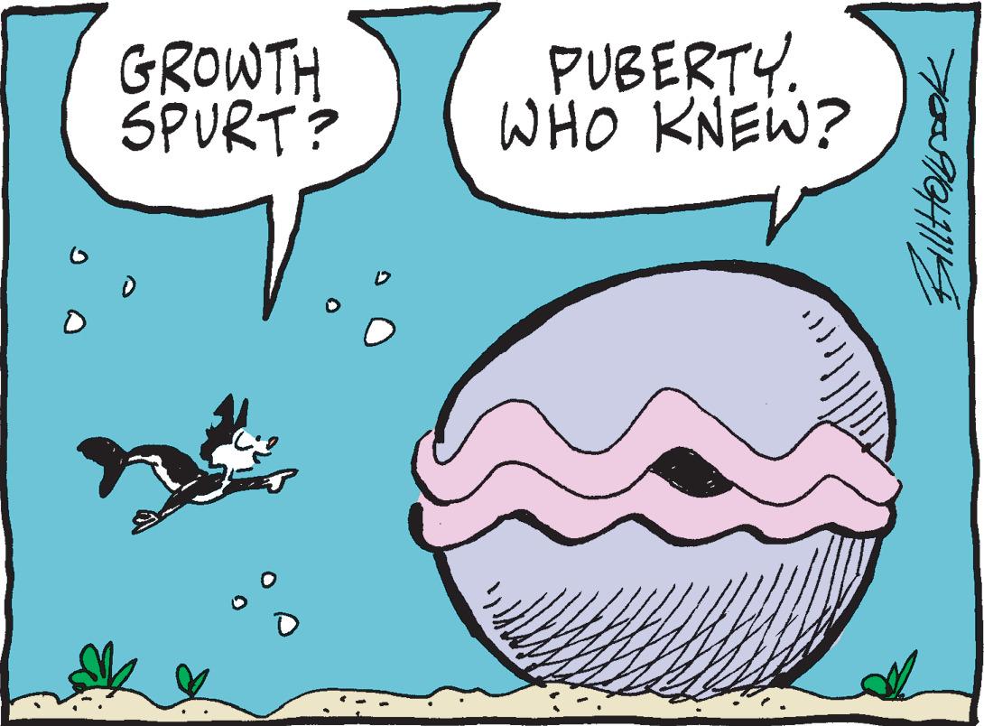 Art OCR: GROWTH SPURT? PUBERTY. WHO KNEW? Bill Hobrook GROWTH SPURT ? PUBERTY . WHO KNEW ? Bill Hobrook