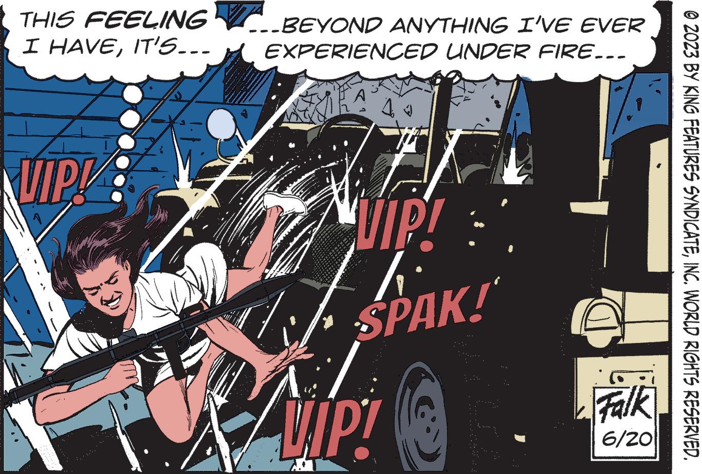 Automotive tire OCR: THIS FEELING I HAVEIT'S... VIP! A T ...BEYOND ANYTHING I'VE EVER EXPERIENCED UNDER FIRE... VIP! h SPAK! VIP! L Falk 6/20 © 2023 BY KING FEATURES SYNDICATEINC. WORLD RIGHTS RESERVED. THIS FEELING I HAVEIT'S ... VIP ! A T ... BEYOND ANYTHING I'VE EVER EXPERIENCED UNDER FIRE ... VIP ! h SPAK ! VIP ! L Falk 6/20 © 2023 BY KING FEATURES SYNDICATEINC . WORLD RIGHTS RESERVED .