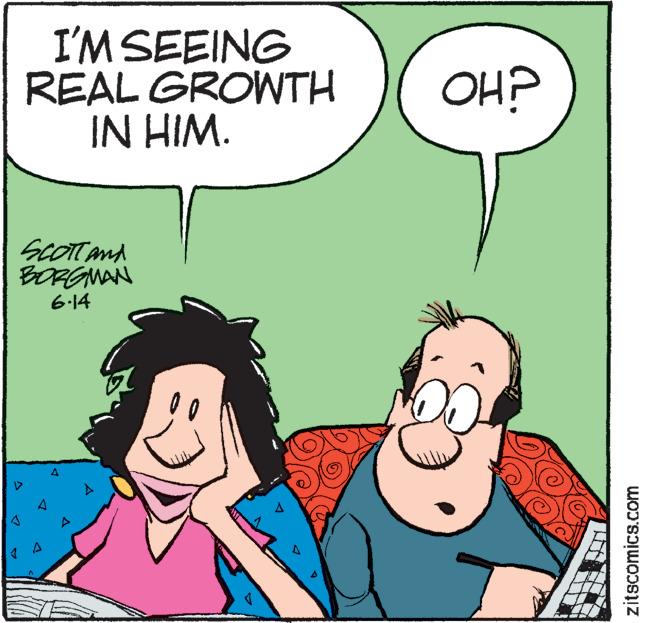 Gesture OCR: I'M SEEING REAL GROWTH IN HIM. SCOTT And BORGMAN 6.14 OHP ? zitscomics.com I'M SEEING REAL GROWTH IN HIM . SCOTT And BORGMAN 6.14 OHP ? zitscomics.com