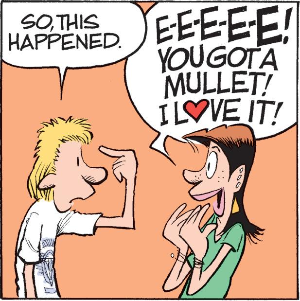 Mammal OCR: SOTHIS HAPPENED. E-·E·E·E·-E! YOU GOTA MULLET! ILOVE IT! SOTHIS HAPPENED . E- · E · E · E · -E ! YOU GOTA MULLET ! ILOVE IT !