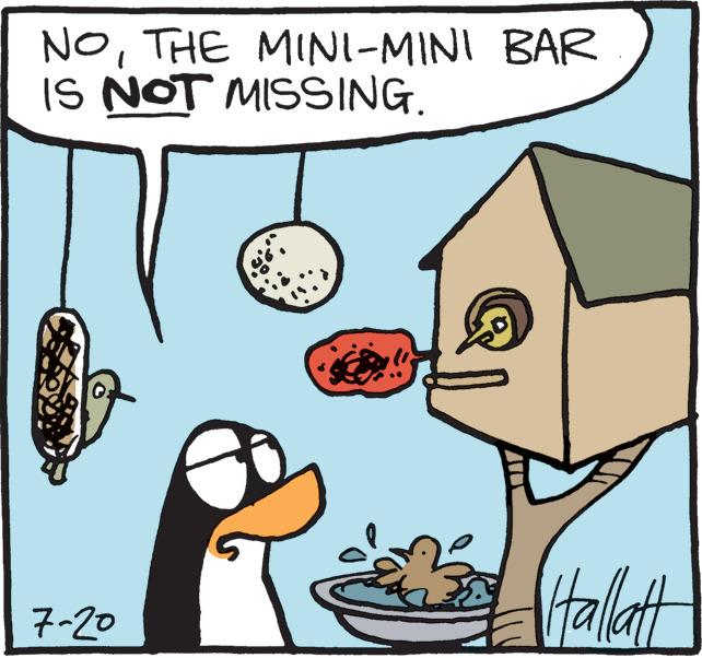 Handwriting OCR: NOTHE MINI-MINI BAR IS NOT MISSING. 7-20 Hallatt NOTHE MINI - MINI BAR IS NOT MISSING . 7-20 Hallatt