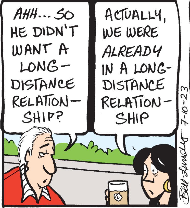 Conversation OCR: ACTUALLYWE WERE ALREADY IN A LONG- DISTANCE DISTANCE RELATION- RELATION- SHIP? SHIP AHH... So HE DIDN'T WANT A LONG- Lundly 7-10-23 ACTUALLYWE WERE ALREADY IN A LONG DISTANCE DISTANCE RELATION- RELATION SHIP ? SHIP AHH ... So HE DIDN'T WANT A LONG Lundly 7-10-23
