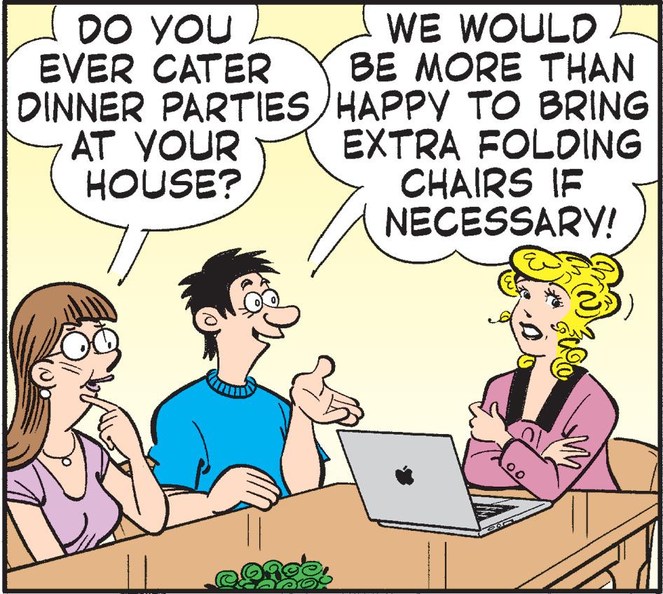 Laptop OCR: DO YOU I EVER CATER DINNER PARTIES AT YOUR HOUSE? WE WOULD BE MORE THAN HAPPY TO BRING EXTRA FOLDING CHAIRS IF NECESSARY! ·•D. 00 DO YOU I EVER CATER DINNER PARTIES AT YOUR HOUSE ? WE WOULD BE MORE THAN HAPPY TO BRING EXTRA FOLDING CHAIRS IF NECESSARY ! · • D . 00