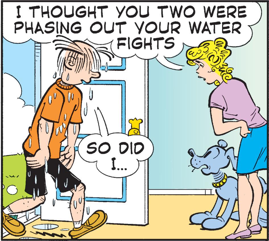 Organism OCR: I THOUGHT YOU TWO WERE PHASING OUT YOUR WATER FIGHTS HIMI SO DID I... 35 I THOUGHT YOU TWO WERE PHASING OUT YOUR WATER FIGHTS HIMI SO DID I ... 35