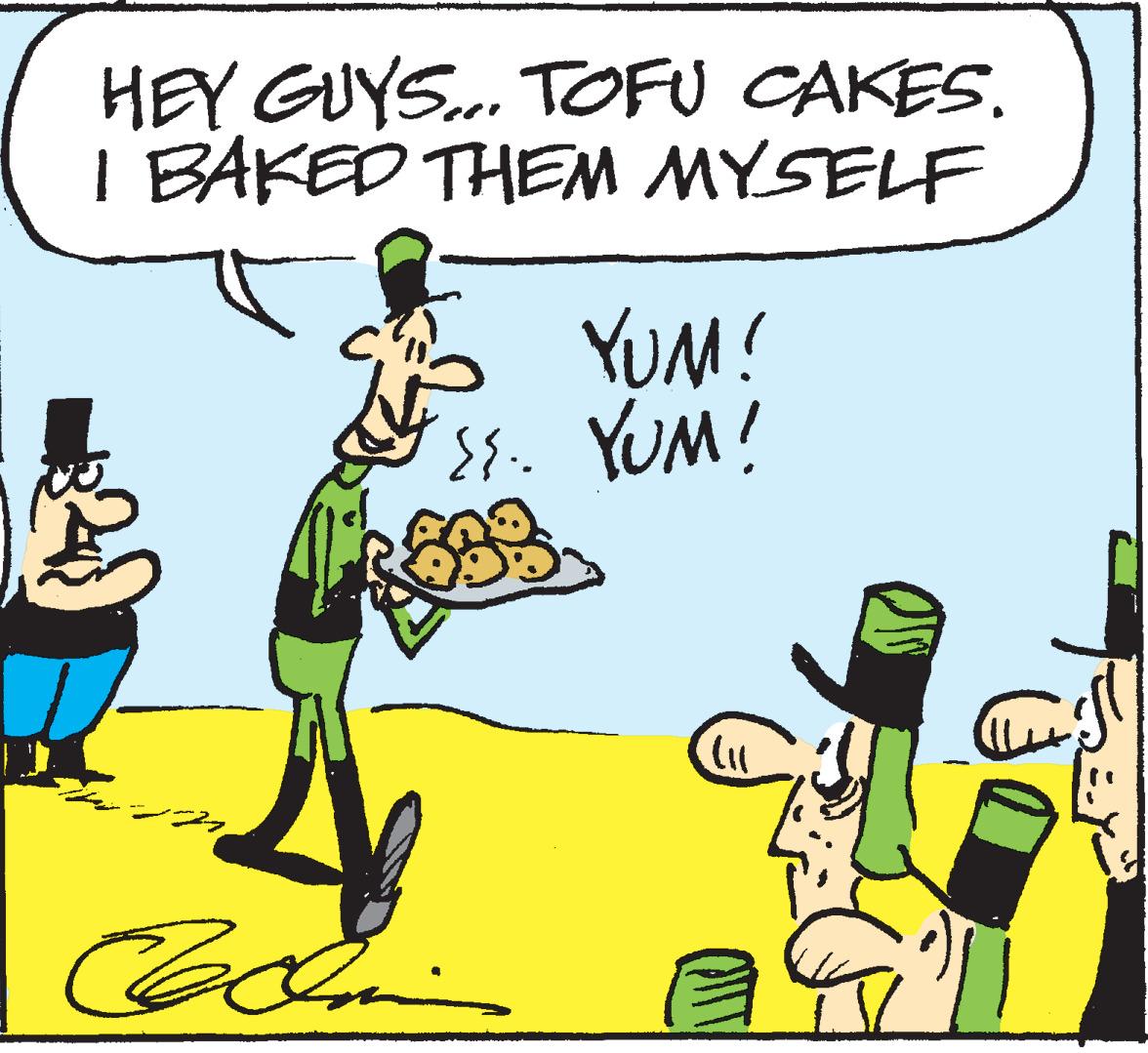 Happy OCR: HEY GUYS... TOFU CAKES. I BAKED THEM MYSELF 32 127 cá YUM! SS. YUM! 33. (((( ANY HEY GUYS ... TOFU CAKES . I BAKED THEM MYSELF 32 127 cá YUM ! SS . YUM ! 33 . ( ( ( ( ANY