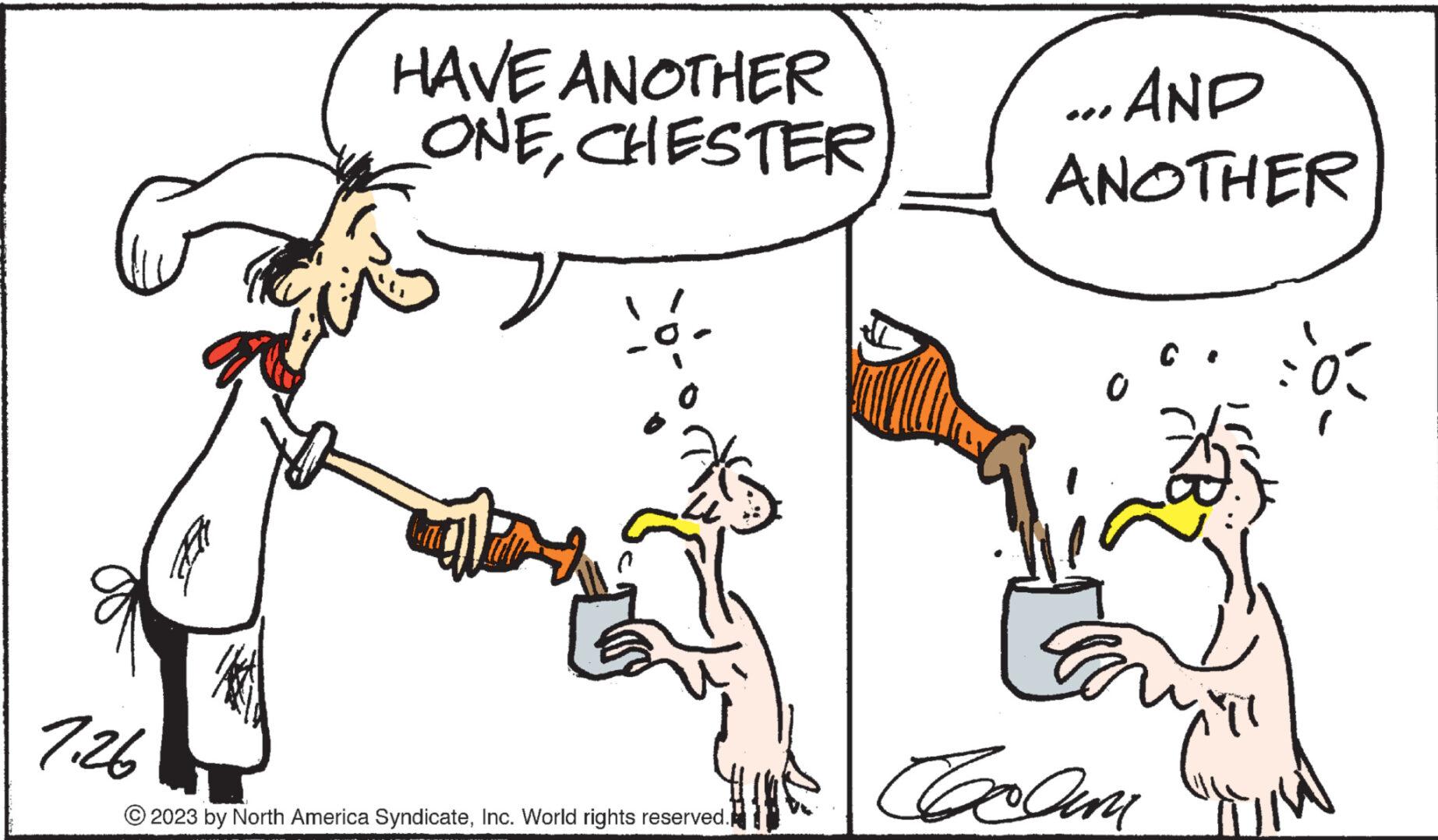 Gesture OCR: 7.26 HAVE ANOTHER ONECHESTER © 2023 by North America SyndicateInc. World rights reserved. ... AND ANOTHER 0 Coclim C 191 ö 7.26 HAVE ANOTHER ONECHESTER © 2023 by North America SyndicateInc. World rights reserved . ... AND ANOTHER 0 Coclim C 191 ö