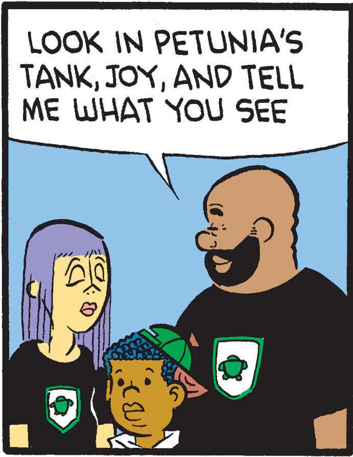 Organism OCR: LOOK IN PETUNIA'S TANKAND TELL ME WHAT YOU SEE (UU) LOOK IN PETUNIA'S TANKAND TELL ME WHAT YOU SEE ( UU )
