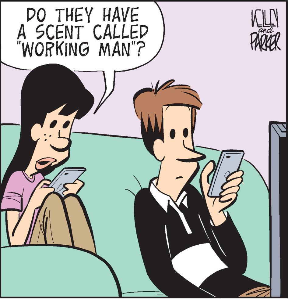 People OCR: DO THEY HAVE A SCENT CALLED "WORKING MAN"? KOLL PARKER and DO THEY HAVE A SCENT CALLED " WORKING MAN " ? KOLL PARKER and