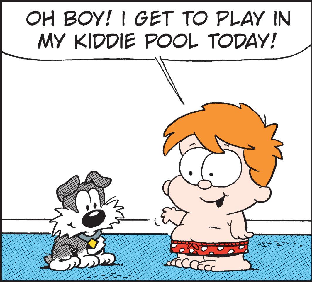 Mammal OCR: OH BOY! I GET TO PLAY IN MY KIDDIE POOL TODAY! ?????? C C C C C C OH BOY ! I GET TO PLAY IN MY KIDDIE POOL TODAY ! ?????? C C C C C C