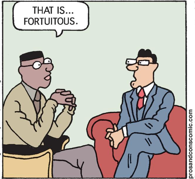 Blazer OCR: THAT IS... FORTUITOUS. prosandconscomic.com THAT IS ... FORTUITOUS . prosandconscomic.com