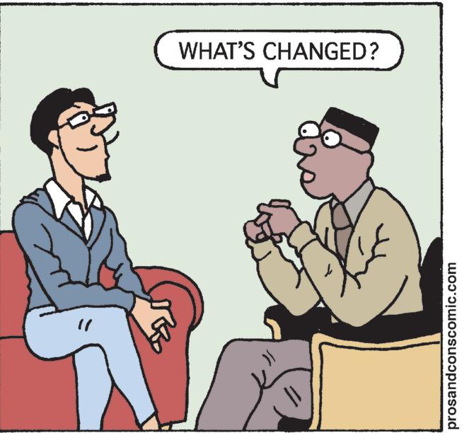 Font OCR: 11 WHAT'S CHANGED? prosandconscomic.com 11 WHAT'S CHANGED ? prosandconscomic.com