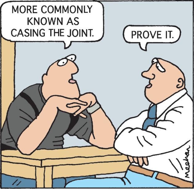 Finger OCR: MORE COMMONLY KNOWN AS CASING THE JOINT. PROVE IT. Mechan MORE COMMONLY KNOWN AS CASING THE JOINT . PROVE IT . Mechan