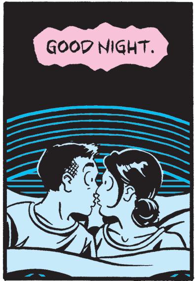 Electric blue OCR: GOOD NIGHT. l GOOD NIGHT . l