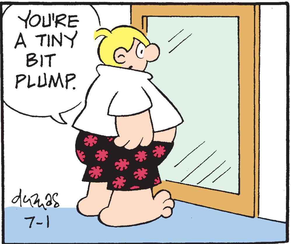 People in nature OCR: YOU'RE A TINY BIT PLUMP. duznas 7-1 YOU'RE A TINY BIT PLUMP . duznas 7-1