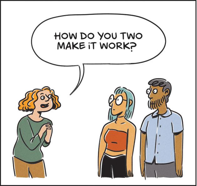 Parallel OCR: HOW DO YOU TWO MAKE IT WORK? O Cee HOW DO YOU TWO MAKE IT WORK ? O Cee