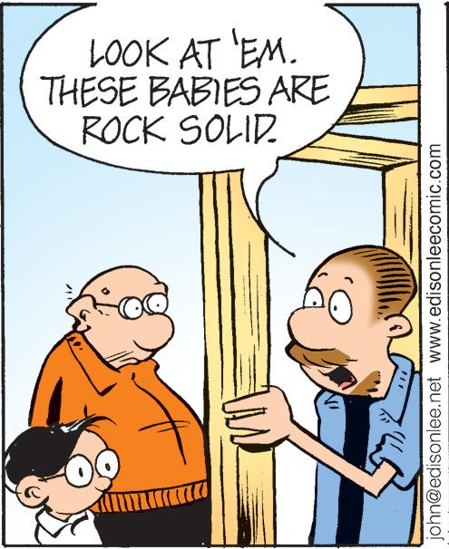 Interaction OCR: LOOK AT 'EM. THESE BABIES ARE ROCK SOLID john@edisonlee.net www.edisonleecomic.com LOOK AT ' EM . THESE BABIES ARE ROCK SOLID john@edisonlee.net www.edisonleecomic.com