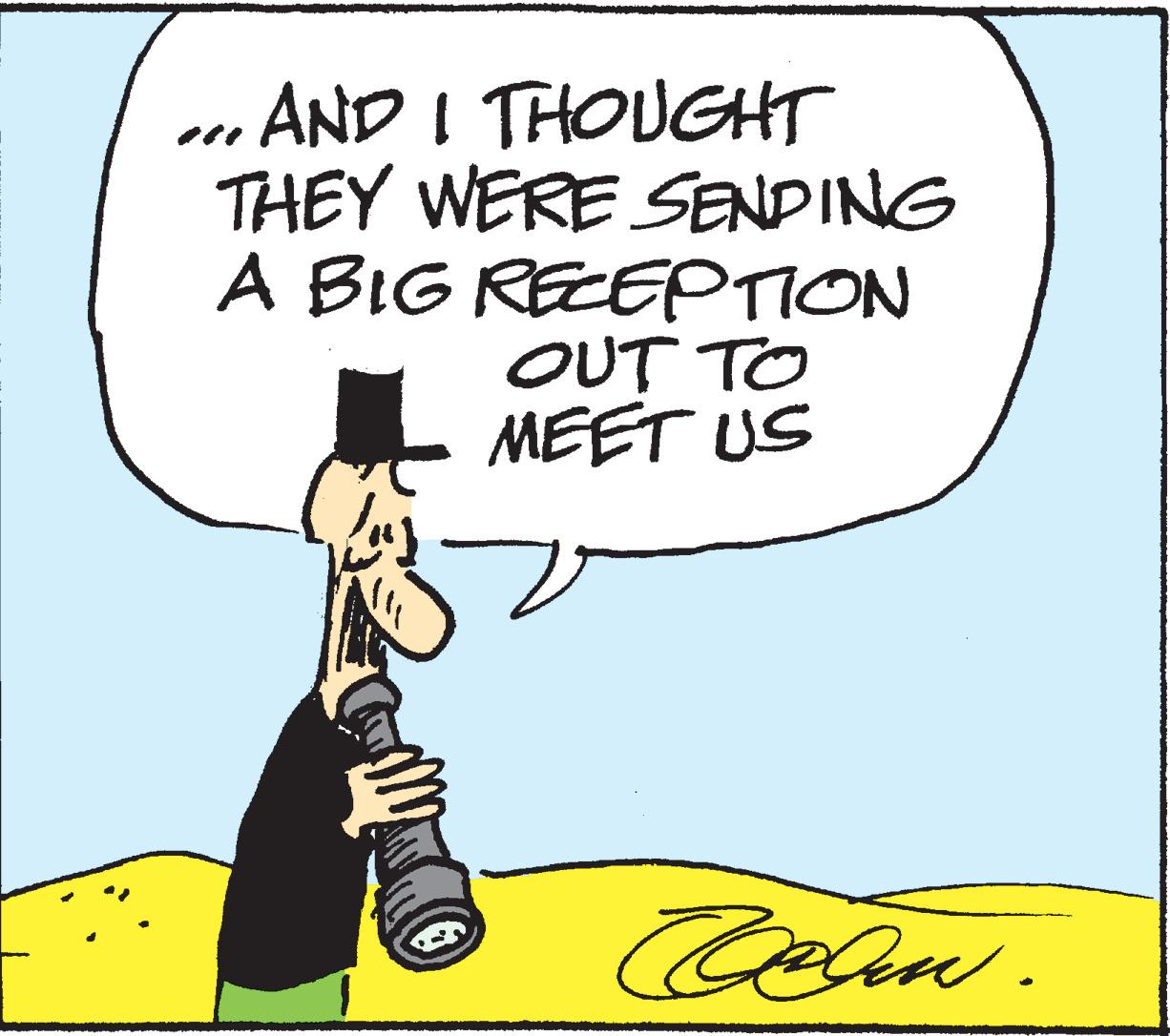 Fiction OCR: AND I THOUGHT THEY WERE SENDING A BIG RECEPTION ??t t? MEET US Coran. AND I THOUGHT THEY WERE SENDING A BIG RECEPTION ??t t? MEET US Coran .