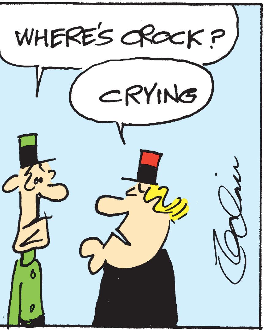 People in nature OCR: WHERE'S CROCK? c ?? CRYING mpos WHERE'S CROCK ? c ?? CRYING mpos