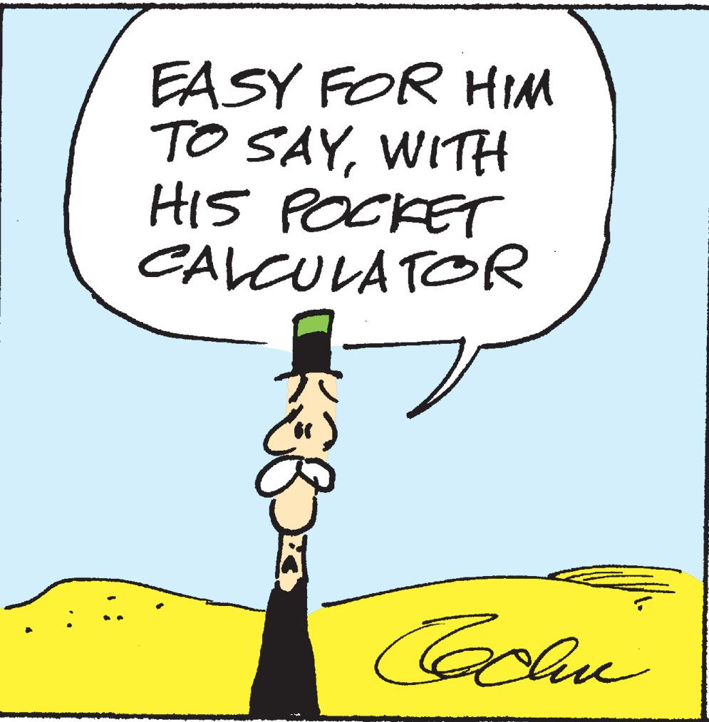Drawing OCR: EASY FOR HIM TO SAYWITH HIS POCKET CALCULATOR 8 Cachi EASY FOR HIM TO SAYWITH HIS POCKET CALCULATOR 8 Cachi