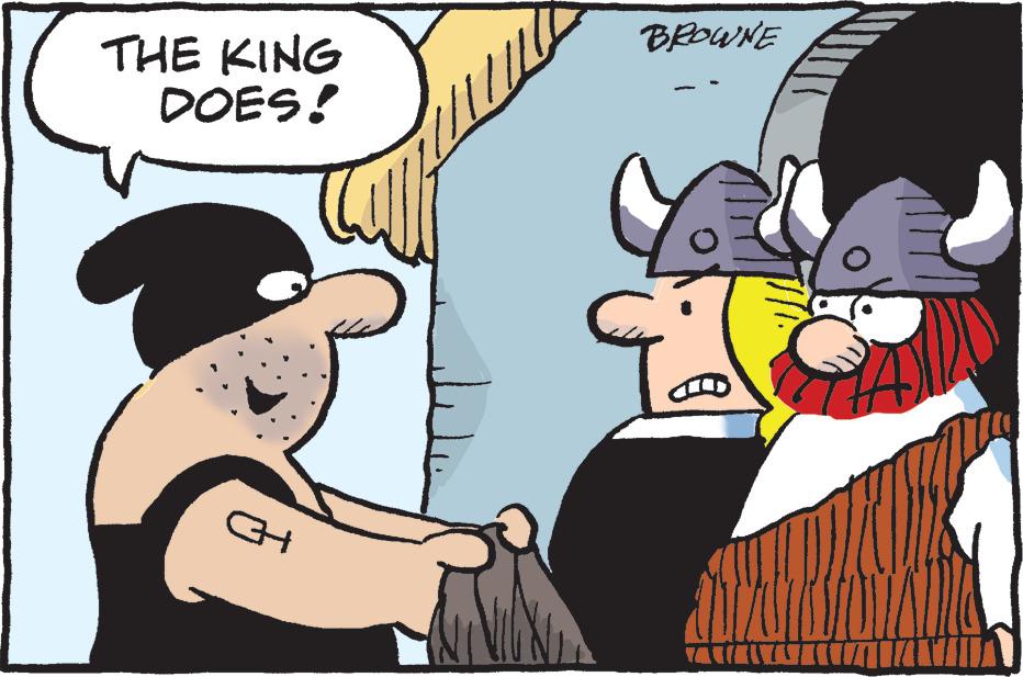 Interaction OCR: THE KING DOES! CH BROWNE THE KING DOES ! CH BROWNE