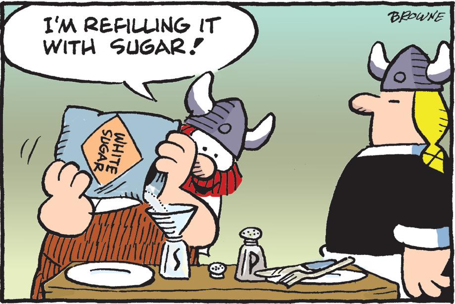 Art OCR: I'M REFILLING IT WITH SUGAR! SUGAR WHITE BROWNE I'M REFILLING IT WITH SUGAR ! SUGAR WHITE BROWNE