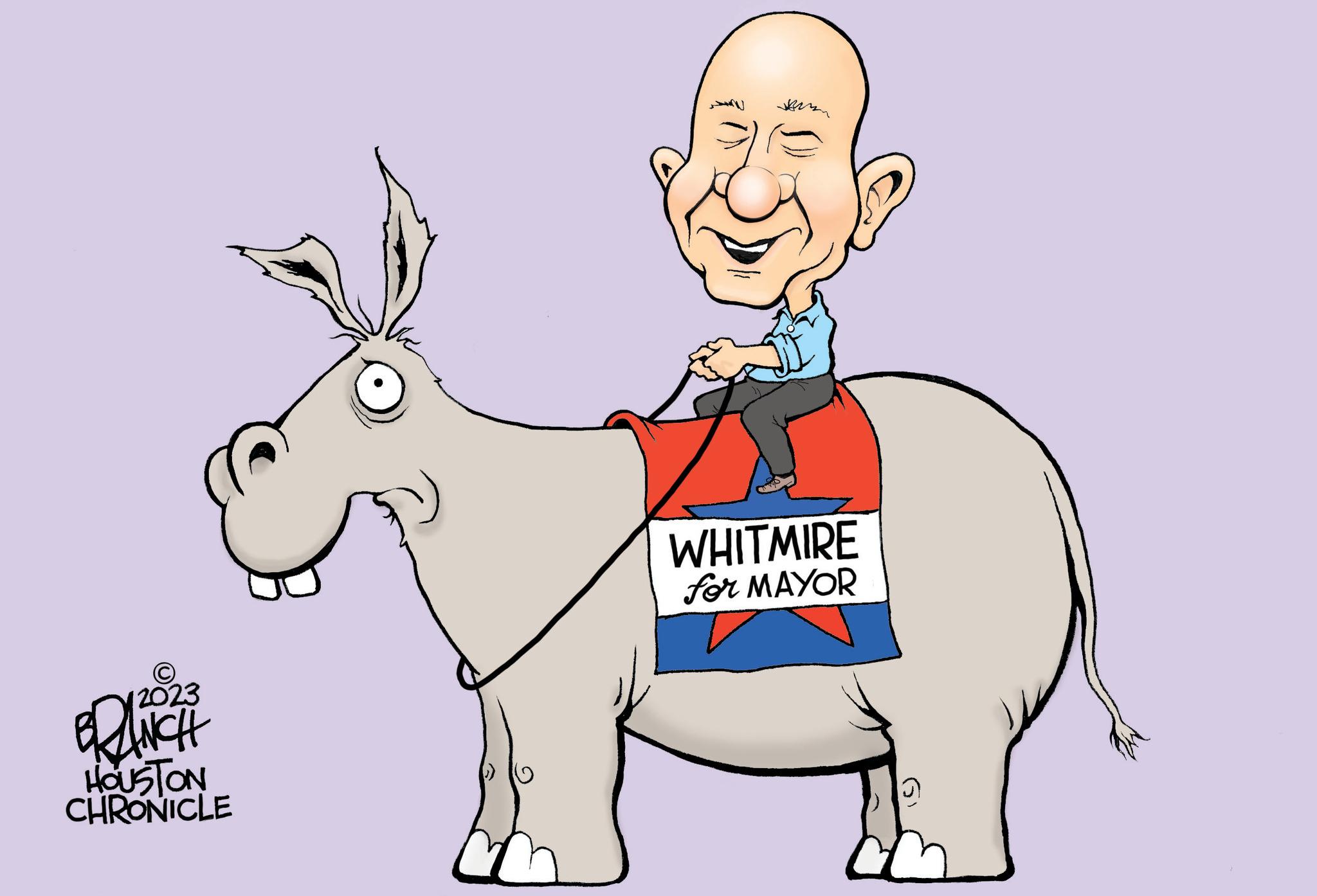 Art OCR: 12023 HOUSTON CHRONICLE ????? WHITMIRE for MAYOR 12023 HOUSTON CHRONICLE ????? WHITMIRE for MAYOR